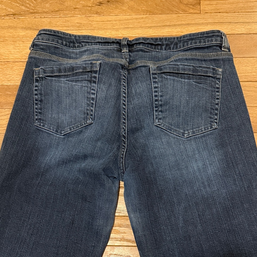 New York & Company Dark Wash Flare Jeans - Picture 8 of 10